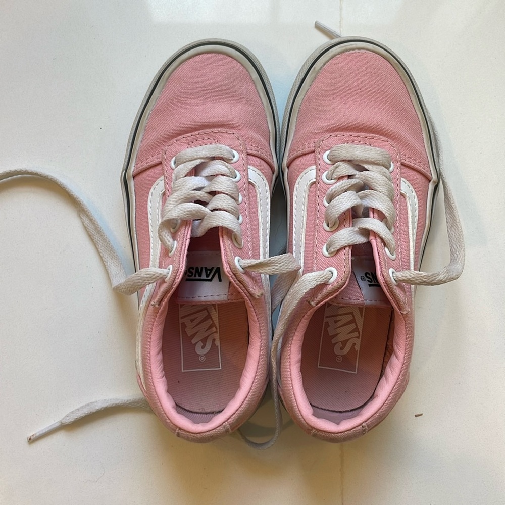 VANS toddler size 12 pink shoes